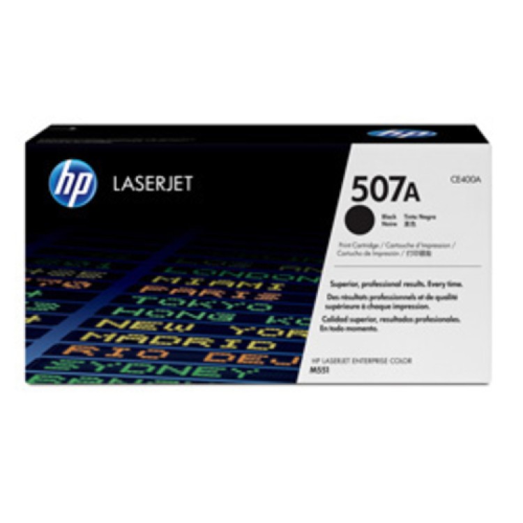 Toner HP 507A CE400A Svart