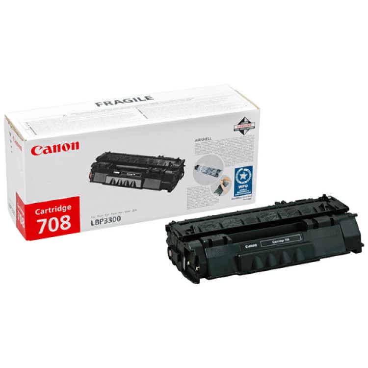 Toner Canon CRT708 Svart