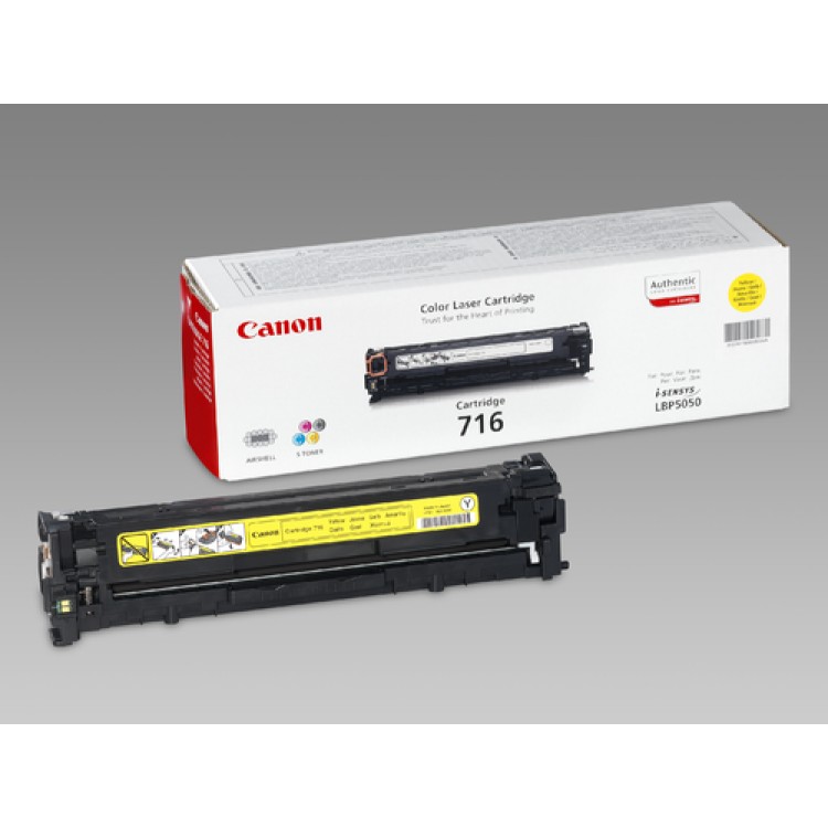 Toner Canon 716Y Gul