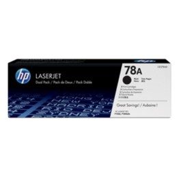 Toner HP 78A CE278AD Svart 2st/fpk