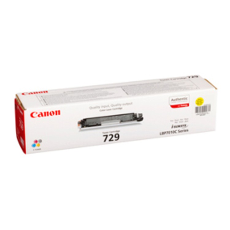 Toner Canon CRG729 4367B002 Gul
