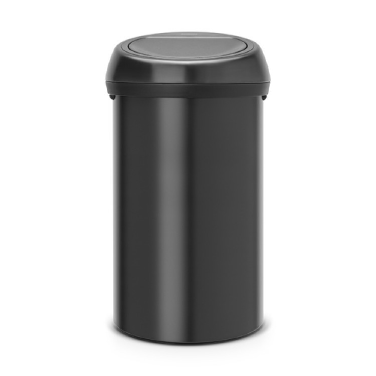 Soptunna Brabantia Touchbin mattsvart 60L