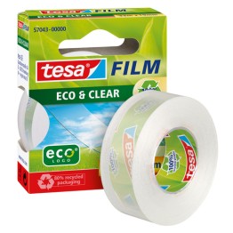 Kontorstejp Tesa Eco Klar 19mmx33m