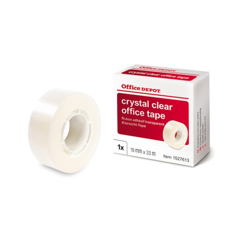 Kontorstejp Office Depot 33mx19mm Transparent