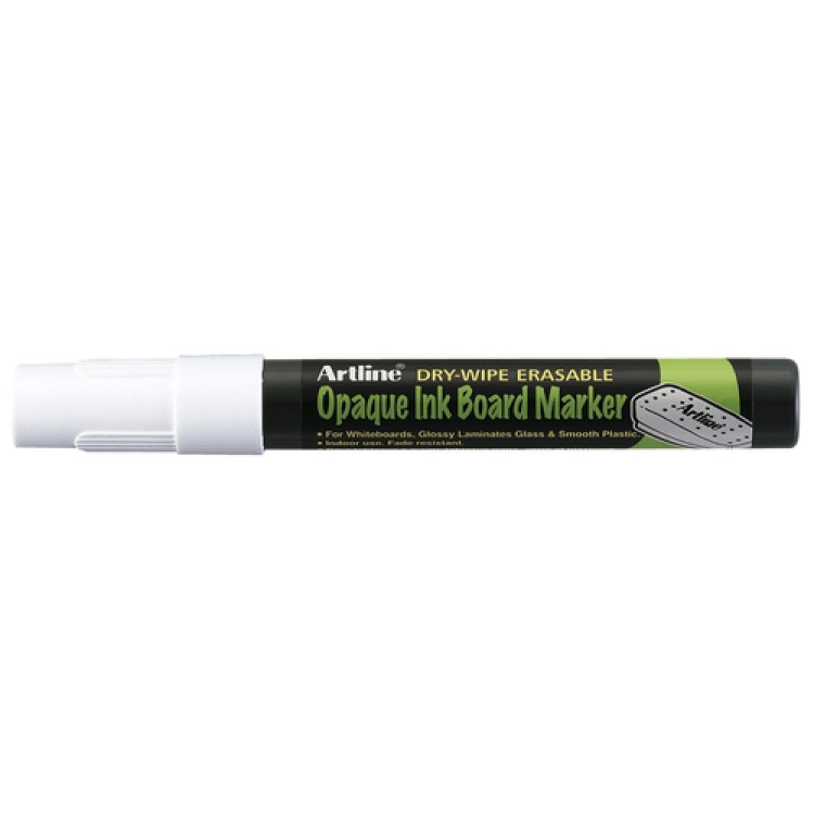 Artline Dry Wipe Boardmarker Vit Konisk
