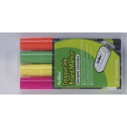 Artline Dry Wipe Boardmarker Konisk 4-set