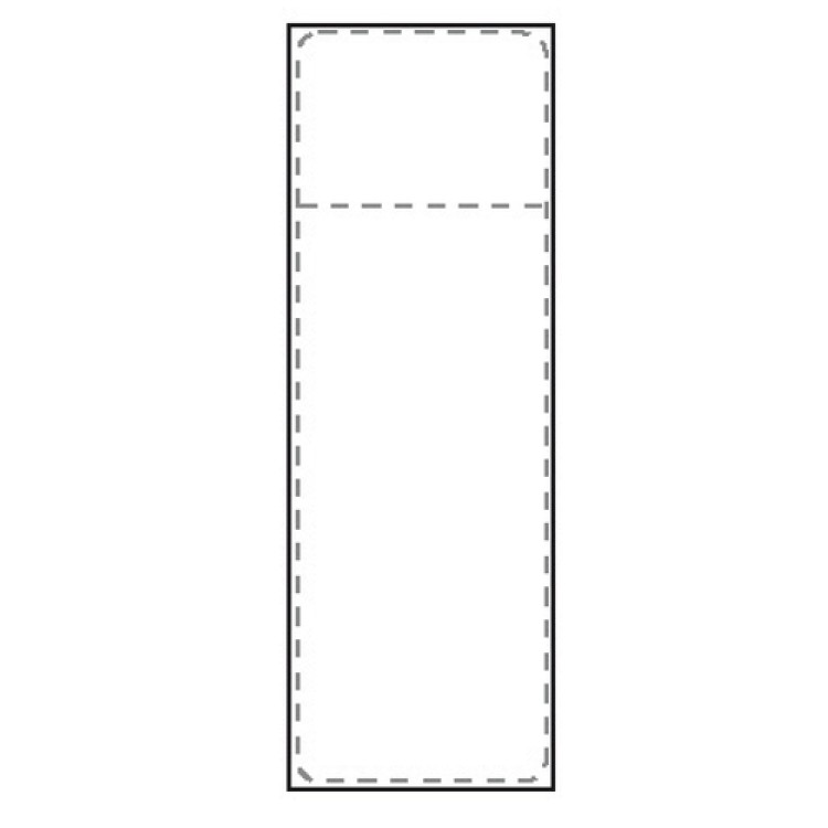 Transportetikett Thermo 107x251mm 2000ark/fp