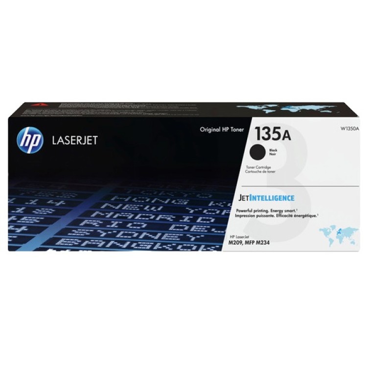 Toner HP 135A W1350A svart 1100 sidor