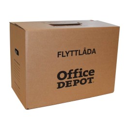 Flyttlåda Office Depot enkelwell 4mm 10st/fp