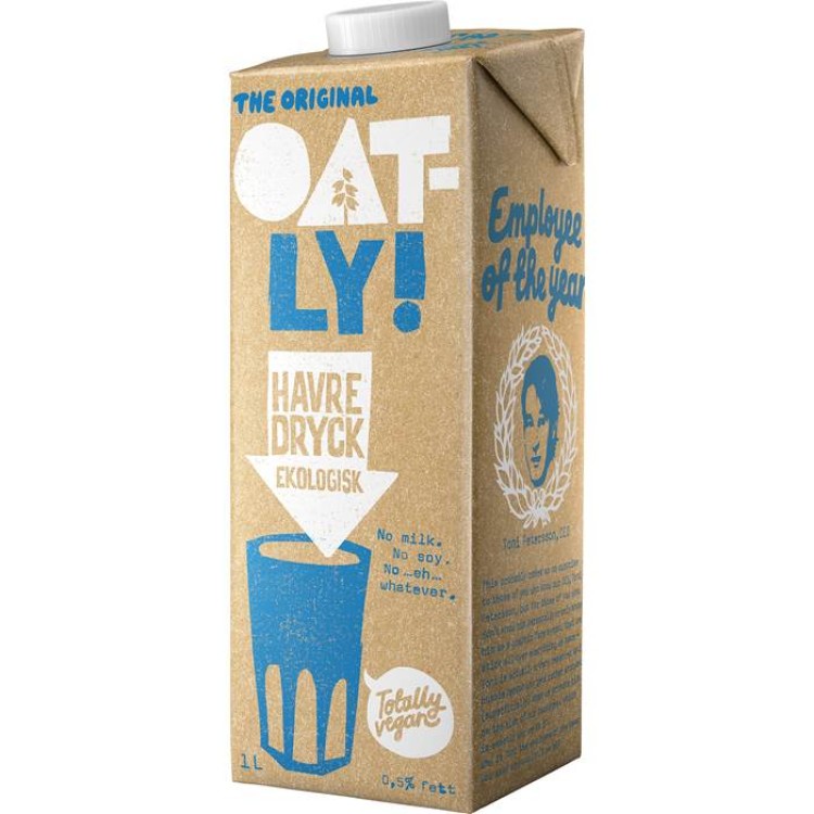 Havredryck Oatly Ekologisk 1L