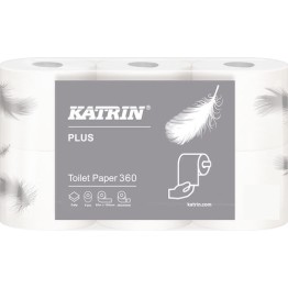 Toalettpapper Katrin Plus Toilet 360 42rullar/bal