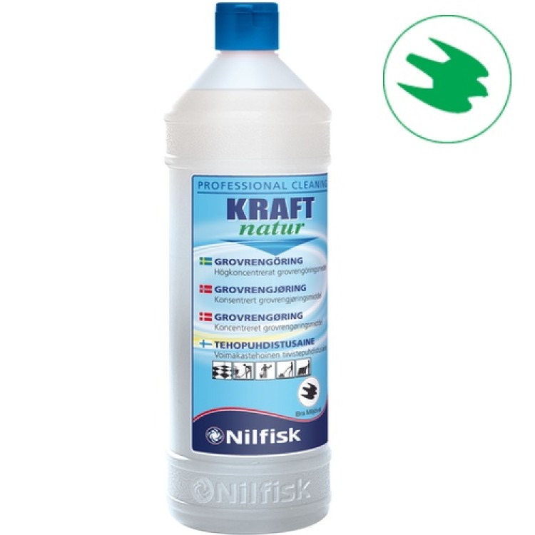 Grovrengöring Kraft-Natur Nilfisk 1L 6st/fp