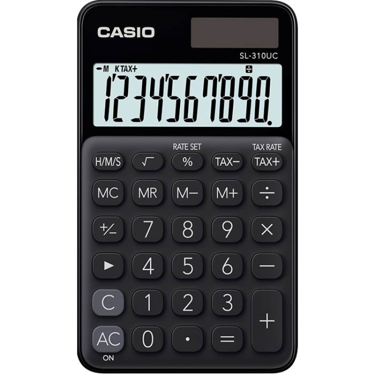 Miniräknare Casio SL-310UC svart