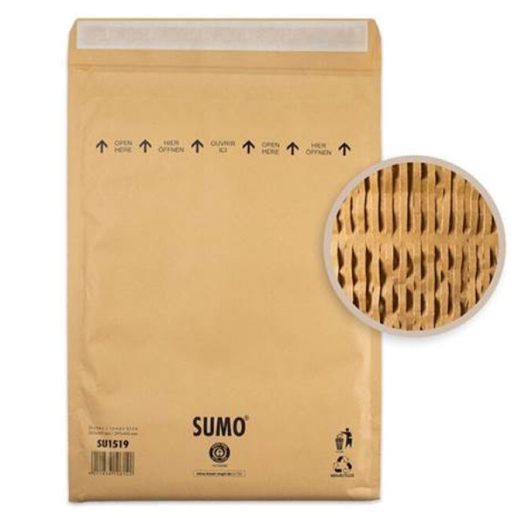 Vadderade kuvert SUMO 345x470mm 100st/fp Vadderade kuvert SUMO 345x470mm 100st/fp