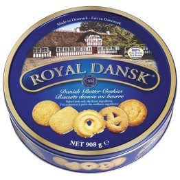 Kakor Royal Dansk Butter Cookies 908g