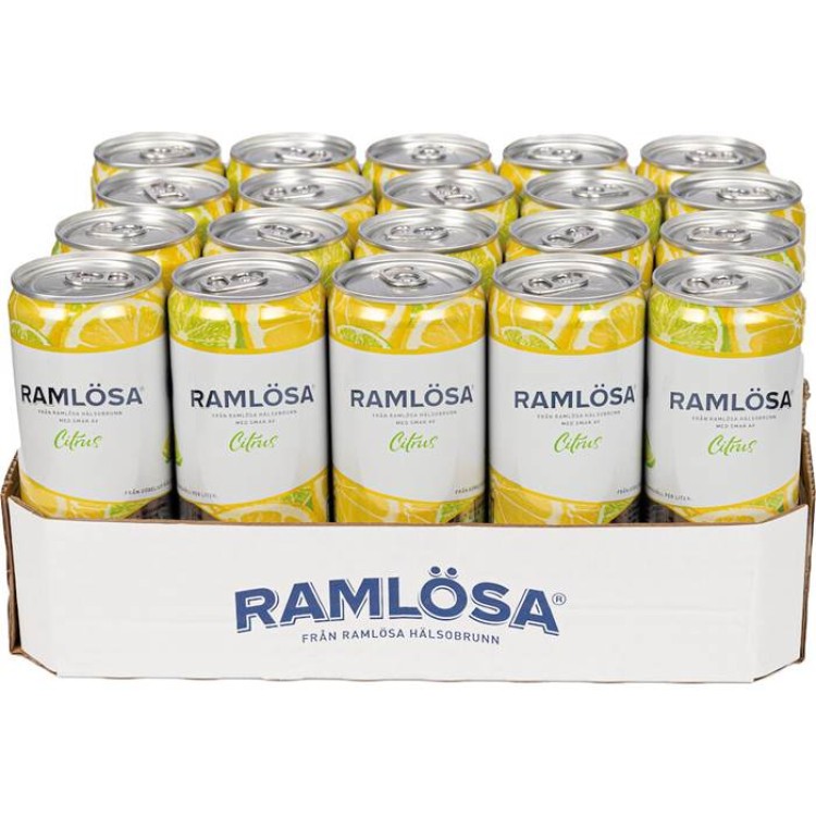 Vatten Kolsyrat Ramlösa Citrus 33cl 20st/fp