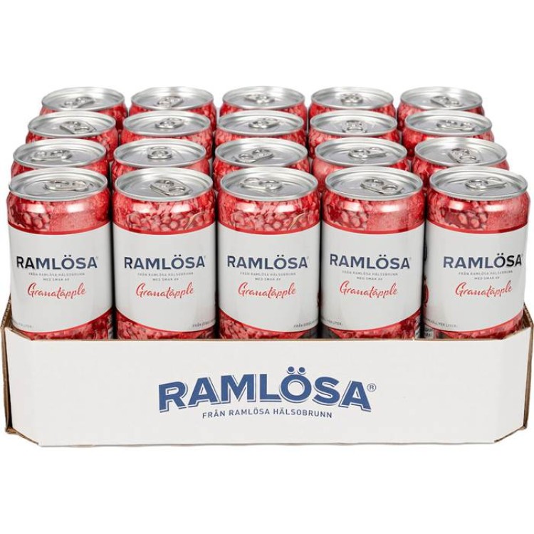 Vatten Kolsyrat Ramlösa Granatäpple 33cl 20st/fp