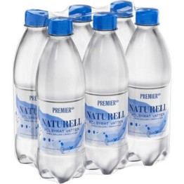 Vatten Kolsyrat Premier Naturell 500ml 6st/fp