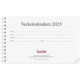 Veckokalender Burde Refill