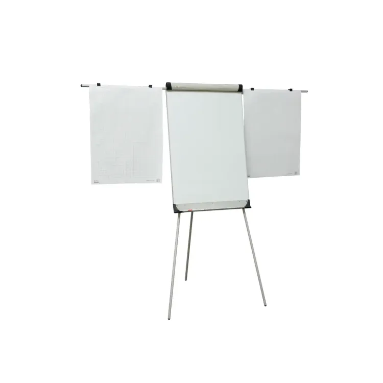 Blädderblocksställ med whiteboard 70x100 cm