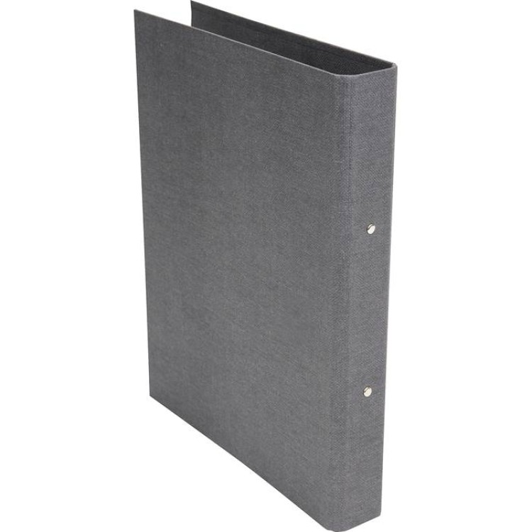Ringpärm Bigso Ringo Canvas Grå A4