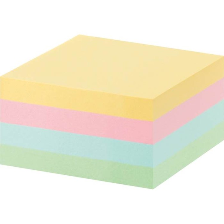 Notiskub Pastell 76x76mm Notiskub Pastell 76x76mm