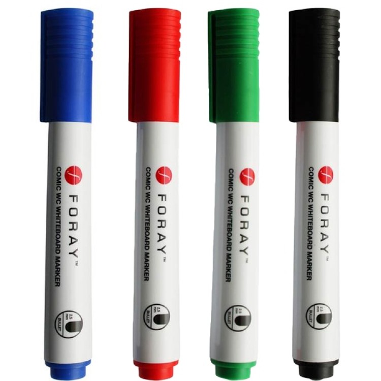 Whiteboardpenna Foray Rund Spets 12st/fp