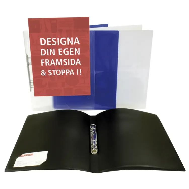 Ringpärm mjuk med ficka A4 29mm transparent