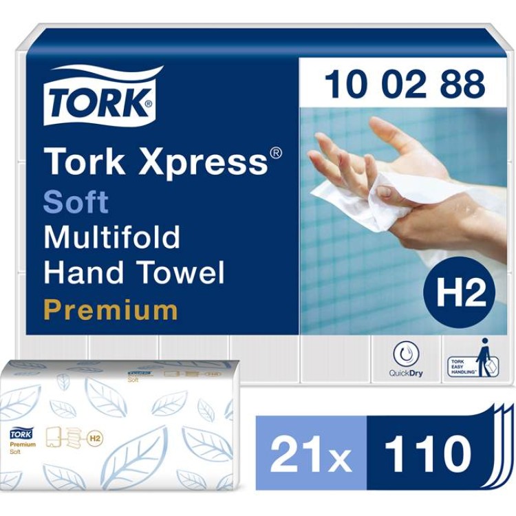 Pappershandduk Tork Xpress Premium Mjuk 2310ark/fp