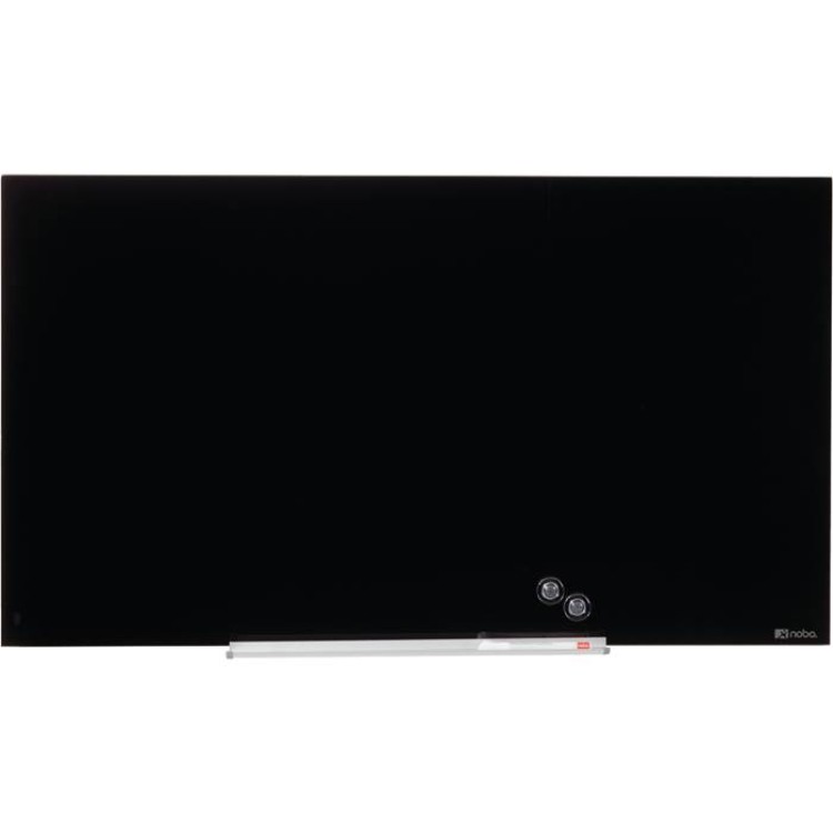 Glastavla Nobo Diamond Svart 993x559mm
